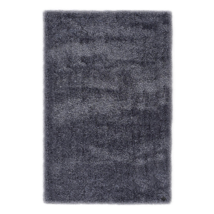 Tom Tailor Hochflorteppich, Anthrazit, Textil, Uni, rec