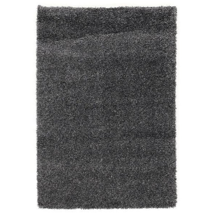 Novel Hochflorteppich Fashion Shaggy, Dunkelgrau, Texti