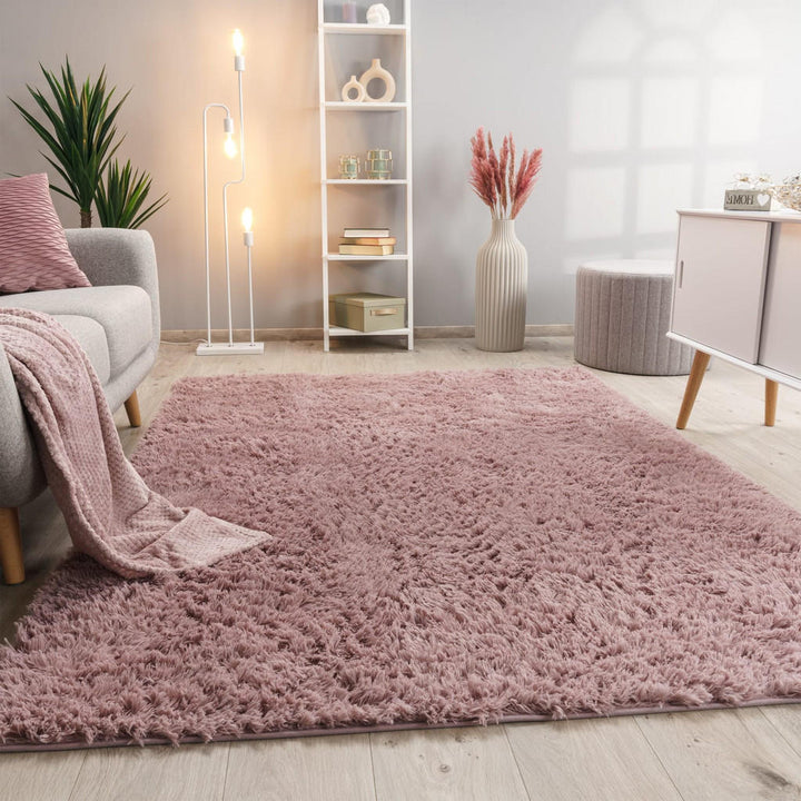 Kadima Design Teppich, Rosa, Textil, Rechteckig, 150x80