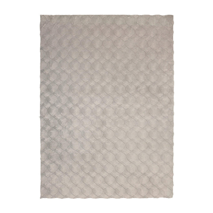 Kayoom Hochflorteppich, Grau, Textil, geometrisch, rech
