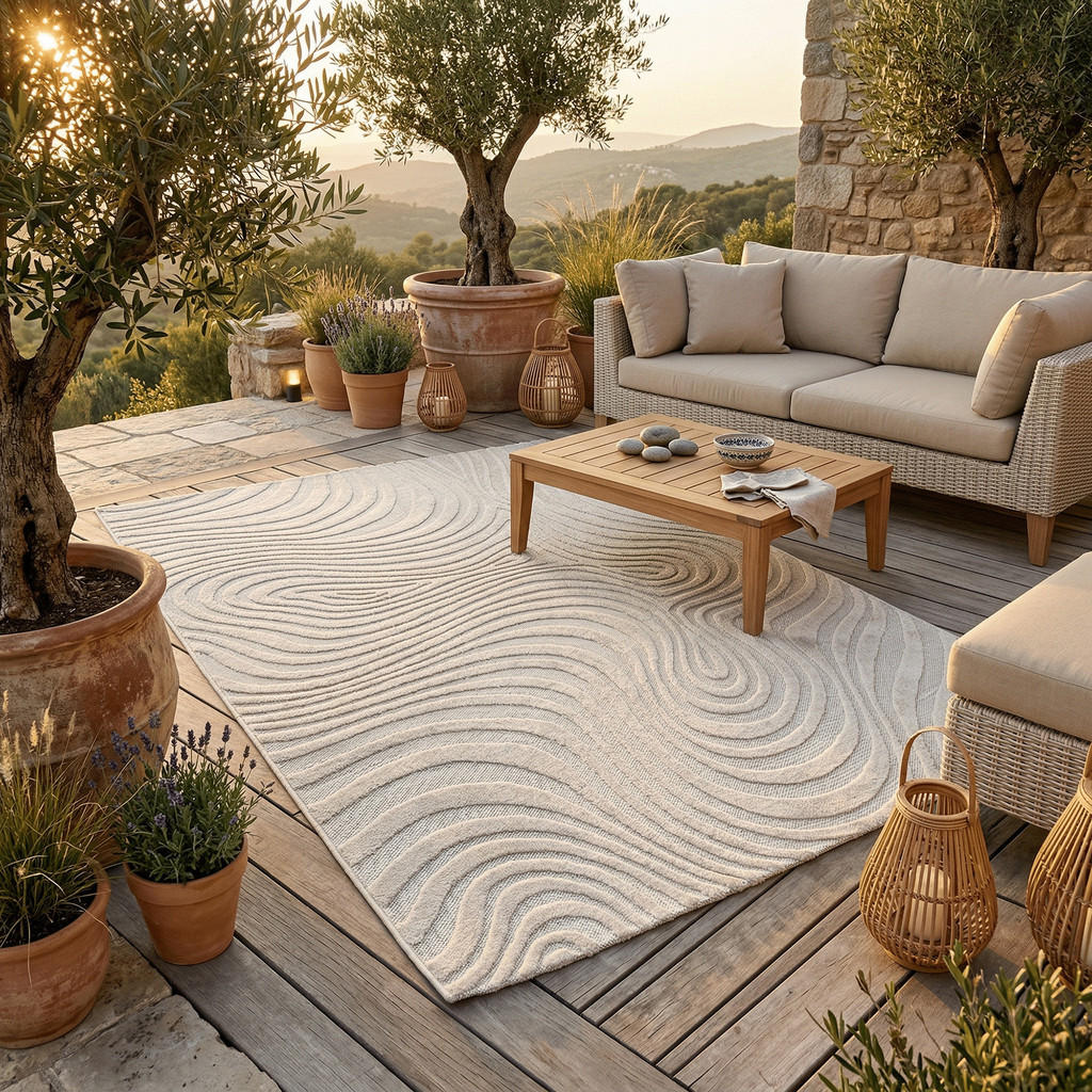 Pergamon IN, Weiß, Textil, 200x290 cm, Teppiche &amp; Böden