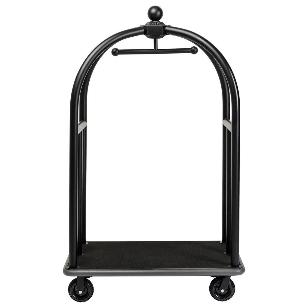 Kare-Design Kleiderwagen, Schwarz, Metall, Holzwerkstof
