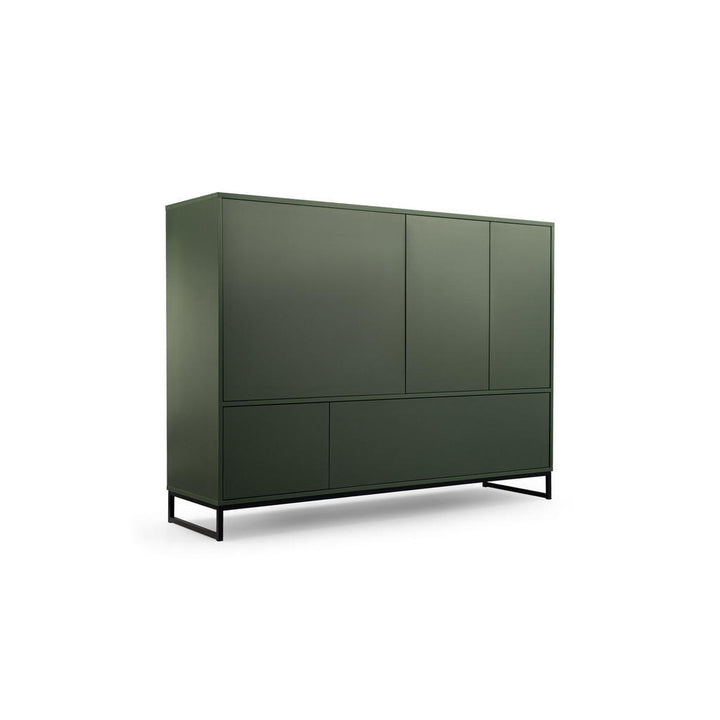 Agmat-Furniture Kommode, Grün, Holzwerkstoff, 160x120x4