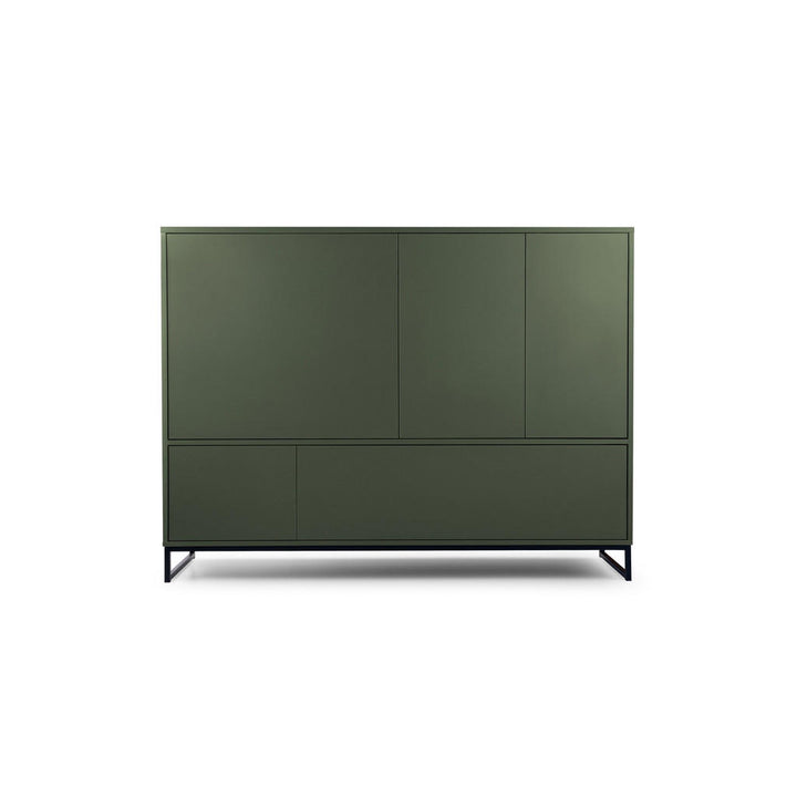 Agmat-Furniture Kommode, Grün, Holzwerkstoff, 160x120x4