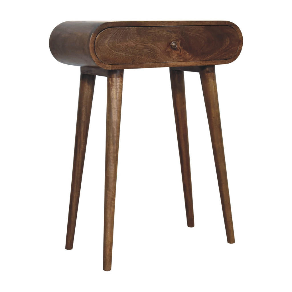 Artisan Furniture Konsolentisch, Braun, Holz, Echtholz,
