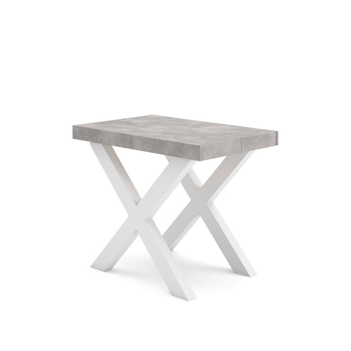 Skraut Home Konsolentisch, Grau, Holzwerkstoff, Rechtec