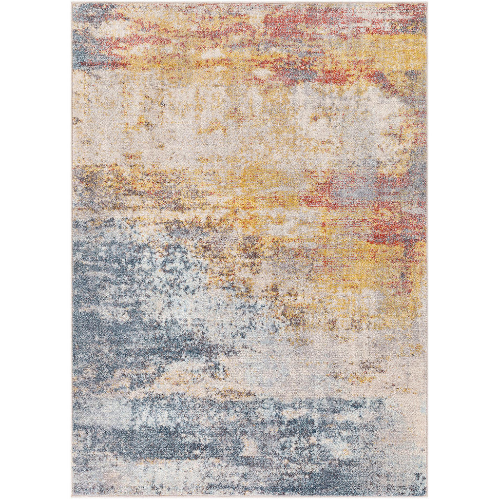 Livabliss Kurzflorteppich, Mehrfarbig, Textil, Abstrakt