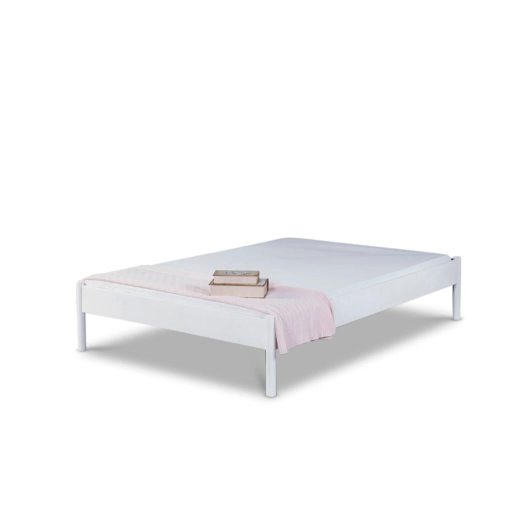 BED BOX Metallbett, Weiß, Metall, 120x200 cm, Schlafzim