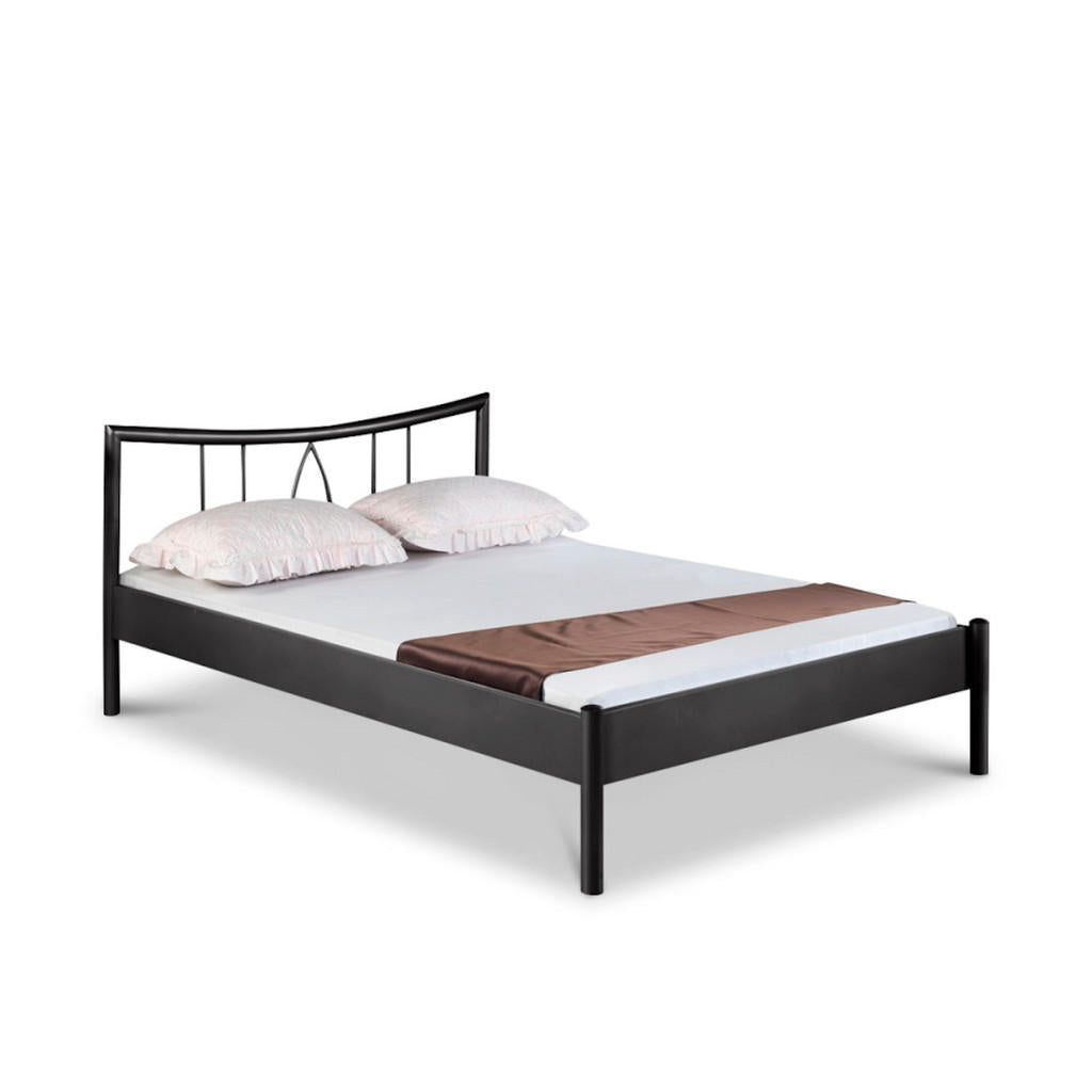 BED BOX Metallbett, Anthrazit, Metall, 120x210 cm, Schl