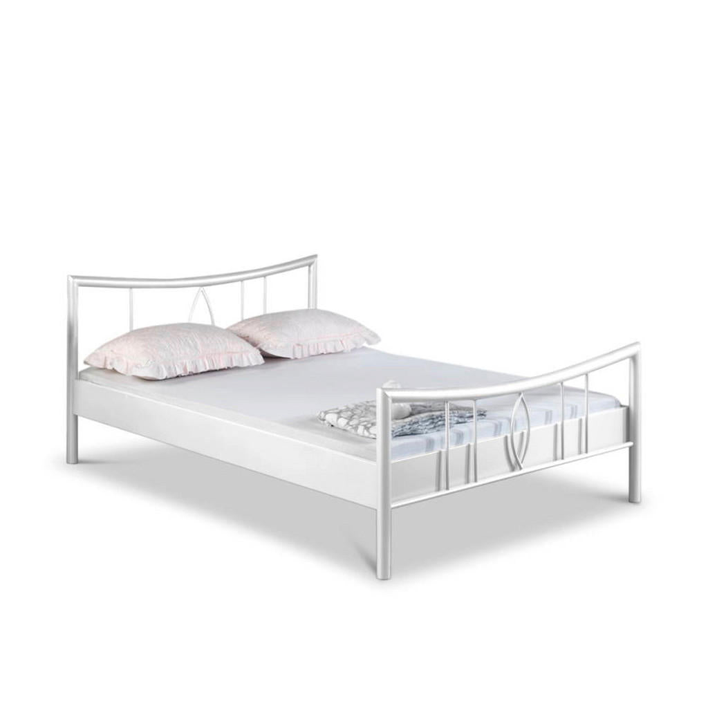 BED BOX Metallbett, Weiß, Metall, 140x200 cm, Schlafzim