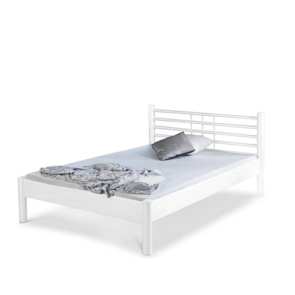 BED BOX Metallbett, Weiß, Metall, 100x200 cm, Schlafzim