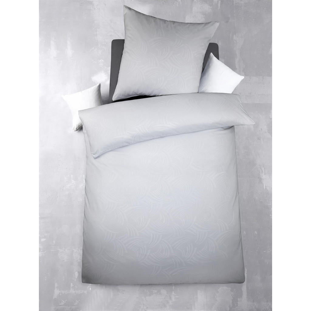Carpe Sonno Mikrofaser-Bettwäsche, Silber, Textil, Uni,