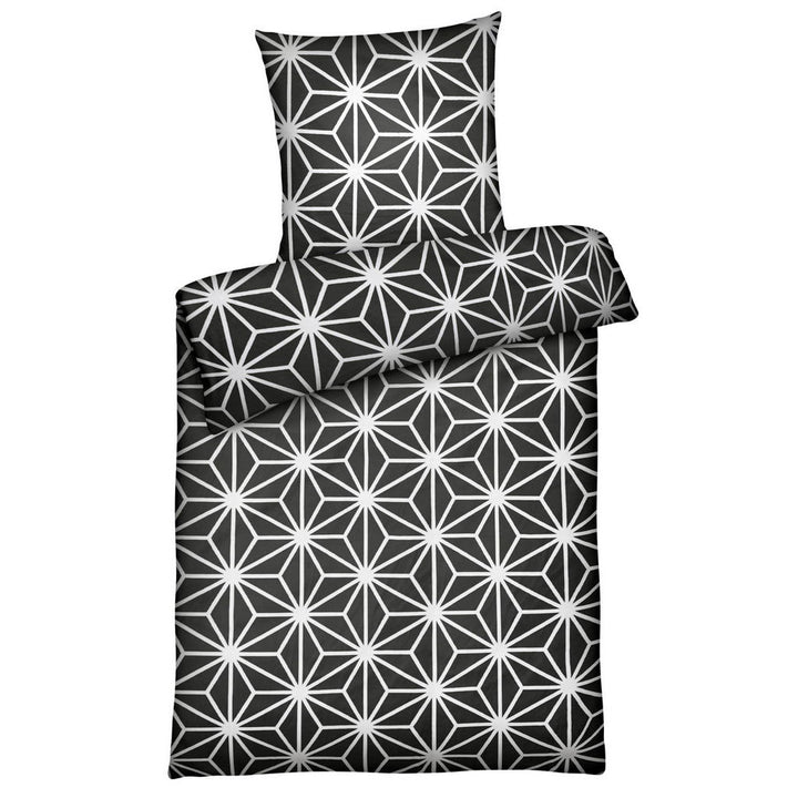 Carpe Sonno Mikrofaser-Bettwäsche, Schwarz, Textil, Ste