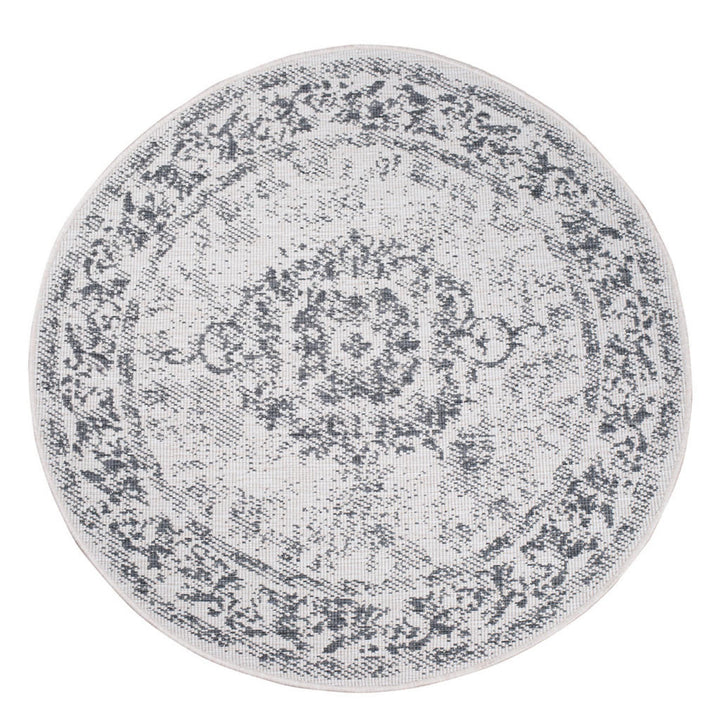 carpet city Outdoor-Teppich, Grau, Textil, Grafikmuster