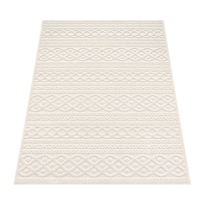 Paco Home Outdoorteppich, Creme, Textil, Rechteckig, 12
