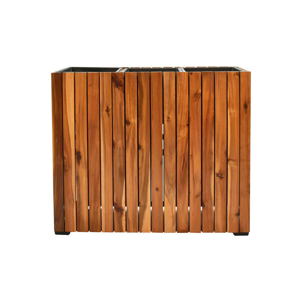 dasmöbelwerk Pflanzkasten, Braun, Holz, 28x62x79 cm, Ga