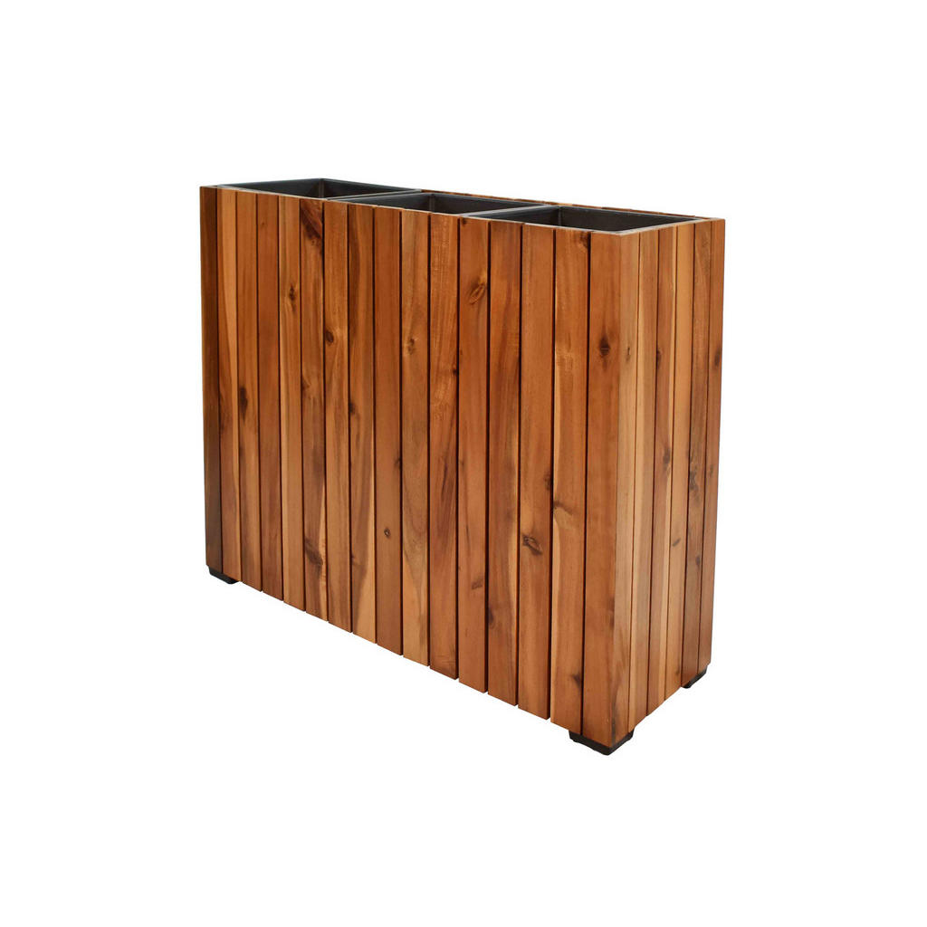 dasmöbelwerk Pflanzkasten, Braun, Holz, 28x62x79 cm, Ga