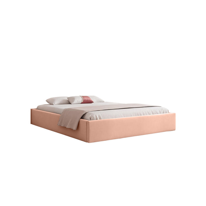 Fedve Polsterbett, Pink, Textil, 120x200 cm, Schlafzimm