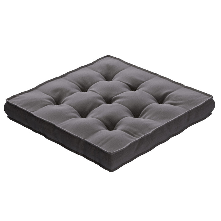 sitzkissen jacob mit handgriff, braun, 50 x 50 x 10 cm, ingrid (705-45)