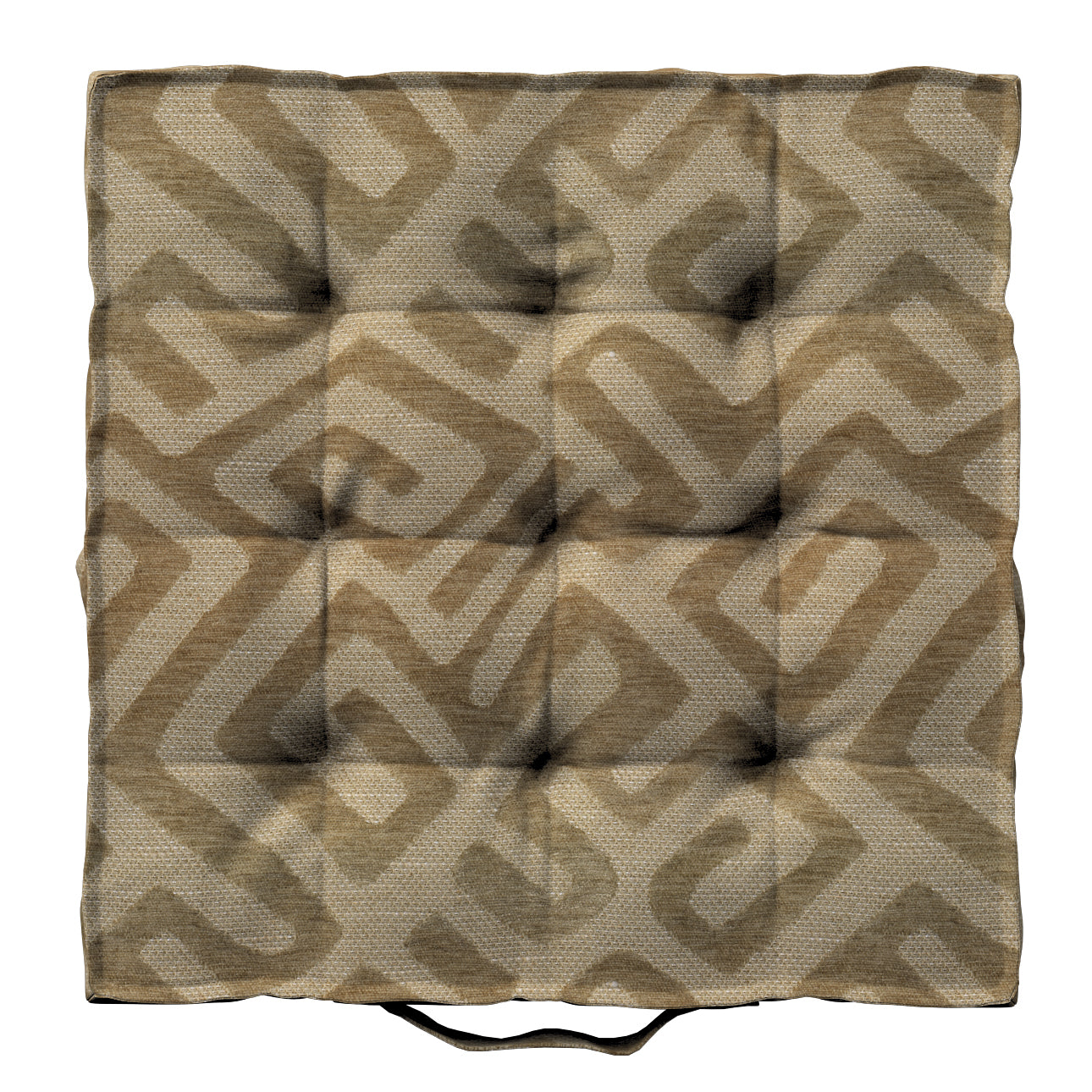 sitzkissen jacob mit handgriff, mocca, 50 x 50 x 10 cm, cosy home (144-80)