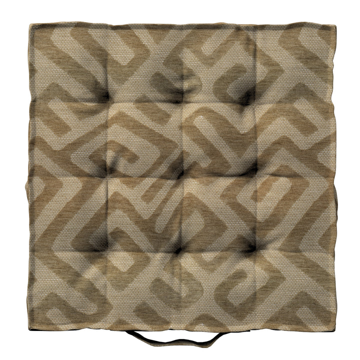 sitzkissen jacob mit handgriff, mocca, 50 x 50 x 10 cm, cosy home (144-80)