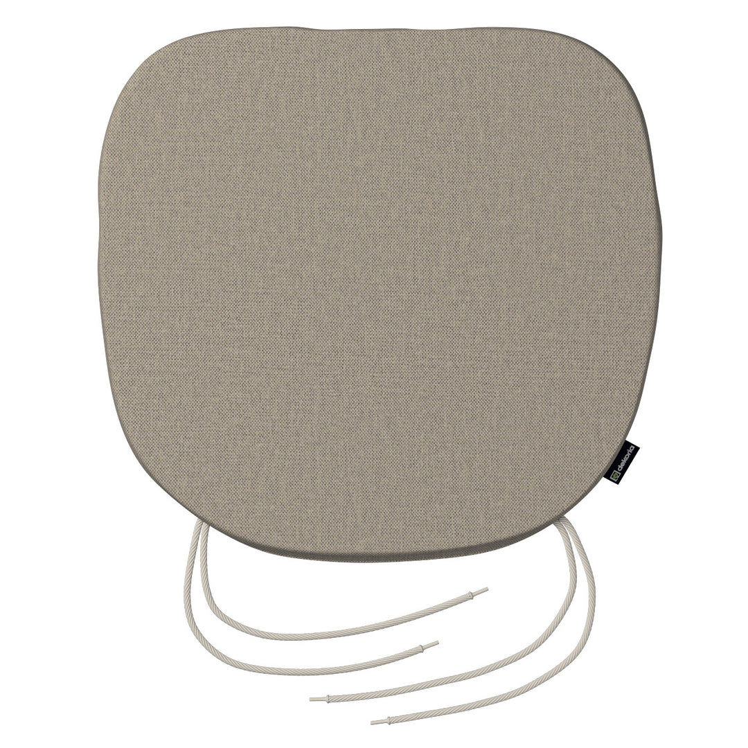 stuhlkissen marcus mit bindeschnur, 40 x 37 x 2,5 cm, living basic (162-47)