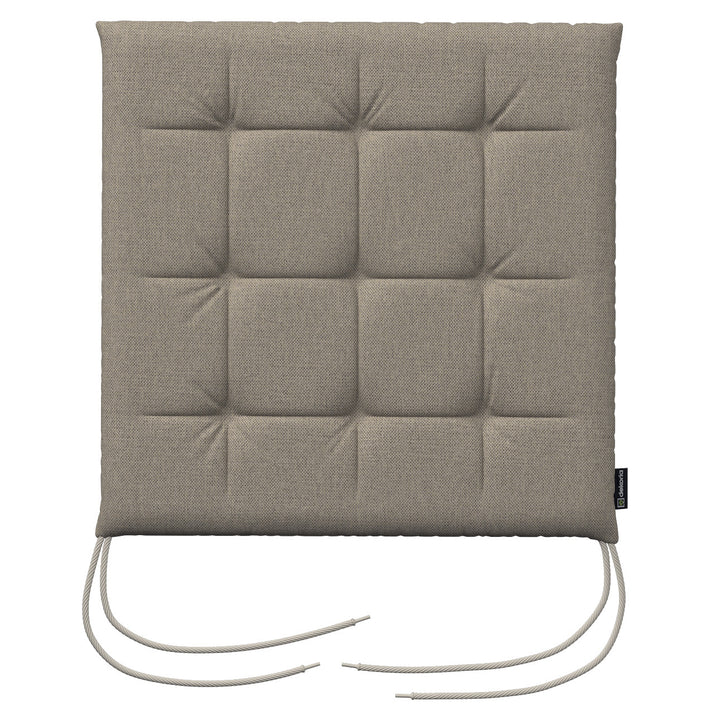 stuhlkissen jonas mit bindeschnur, 40 x 40 x 3,5 cm, living basic (162-47)