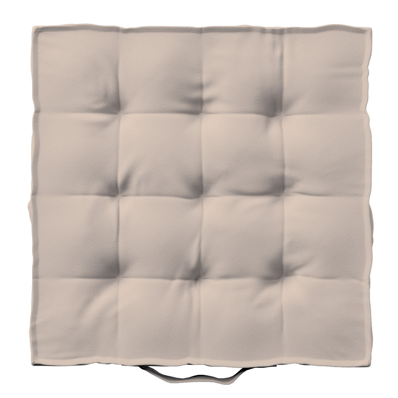 sitzkissen jacob mit handgriff, hellbeige, 40 x 40 x 6 cm, crema (144-65)