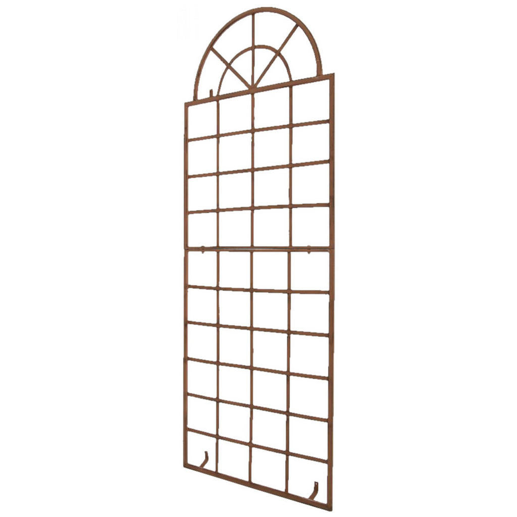 CLP Rankgitter, Braun, Metall, 70x180x1 cm, Gartenzubeh