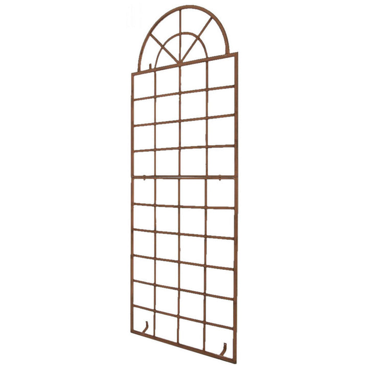 CLP Rankgitter, Braun, Metall, 70x180x1 cm, Gartenzubeh