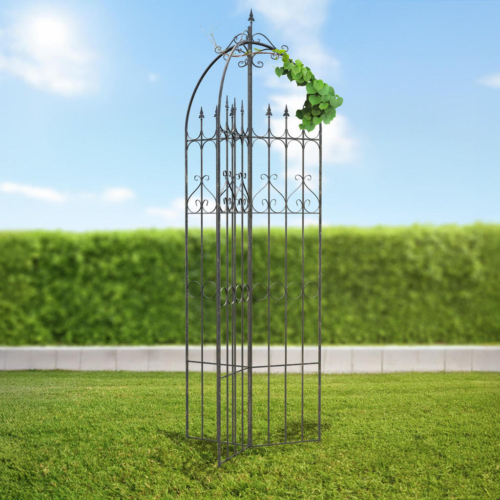 CLP Rankgitter, Bronze, Metall, 70x234x70 cm, Gartenzub