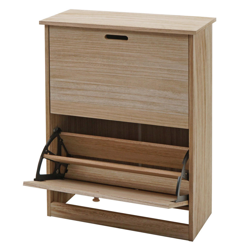 MCW Schuhkipper, Braun, Holzwerkstoff, 60x81x25 cm, Gar