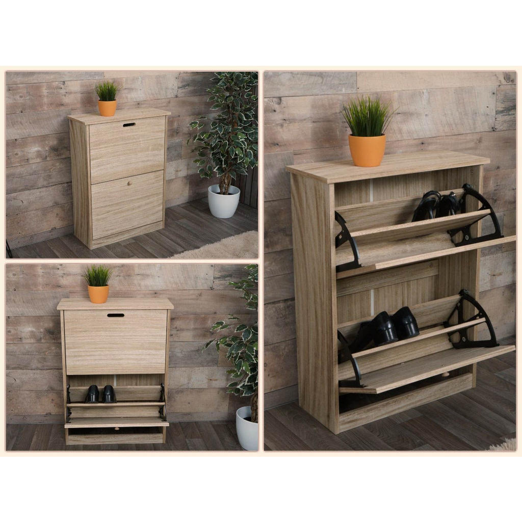 MCW Schuhkipper, Braun, Holzwerkstoff, 60x81x25 cm, Gar