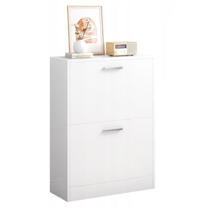 Schuhschrank,, Weiß, Holzwerkstoff, 60x80x24 cm, Garder