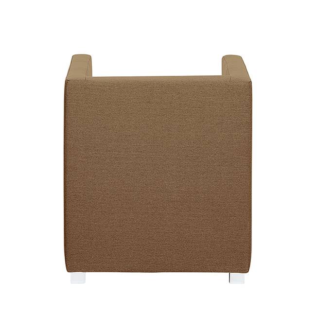 Cocktailsessel Braun Webstoff Baca 63 x 71 x 64cm