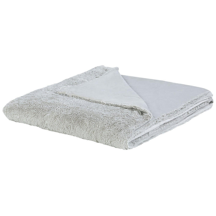 Beliani Tagesdecke, Grau, Textil, 180x200 cm, Schlaftex