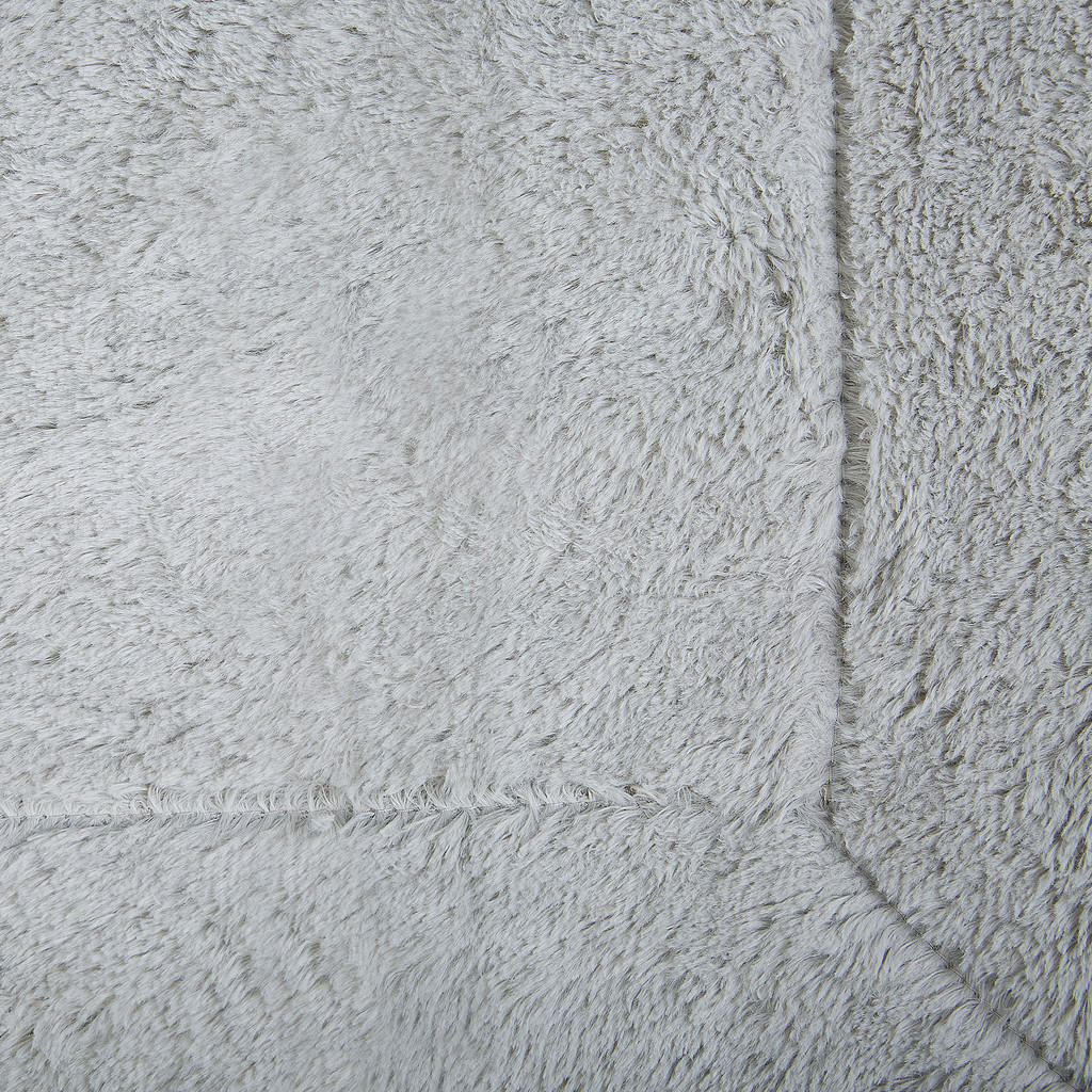 Beliani Tagesdecke, Grau, Textil, 180x200 cm, Schlaftex