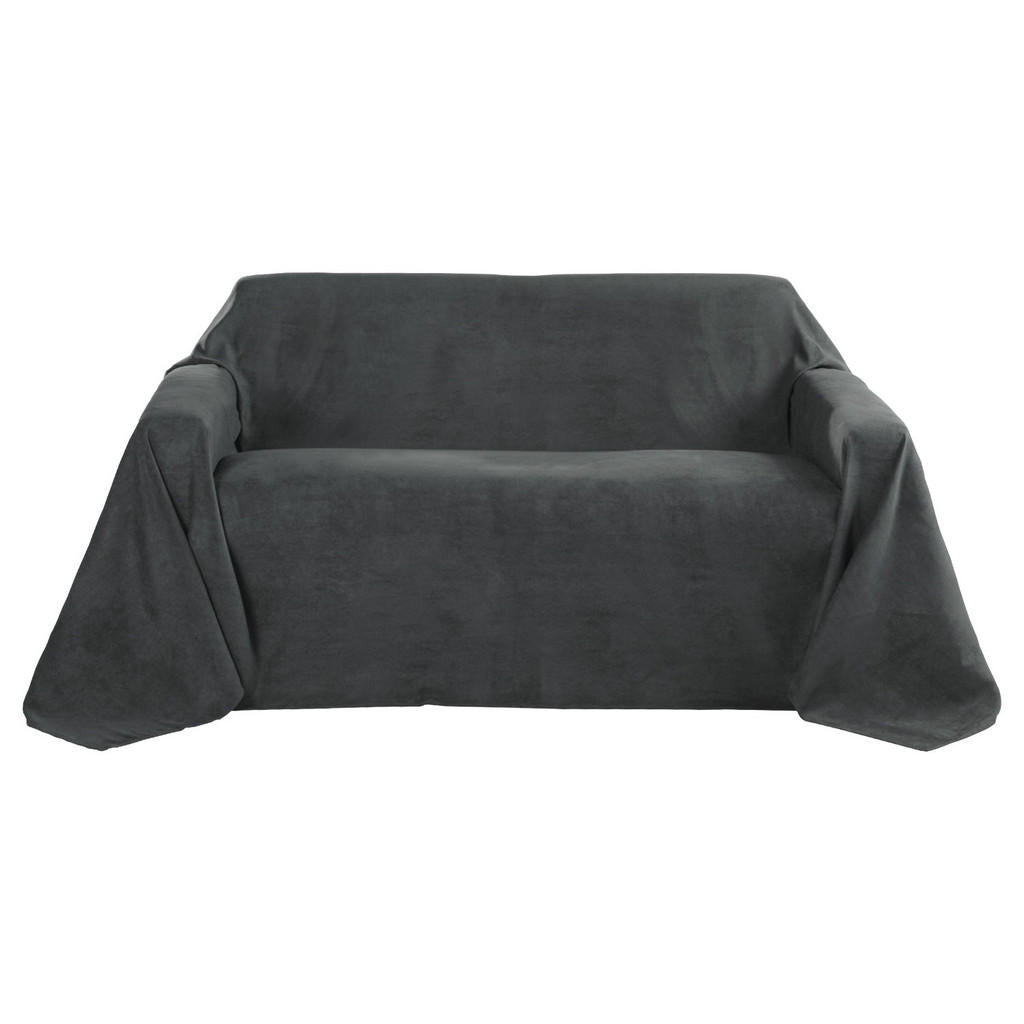 Beautissu Tagesdecke, Anthrazit, Textil, 210x280 cm, S