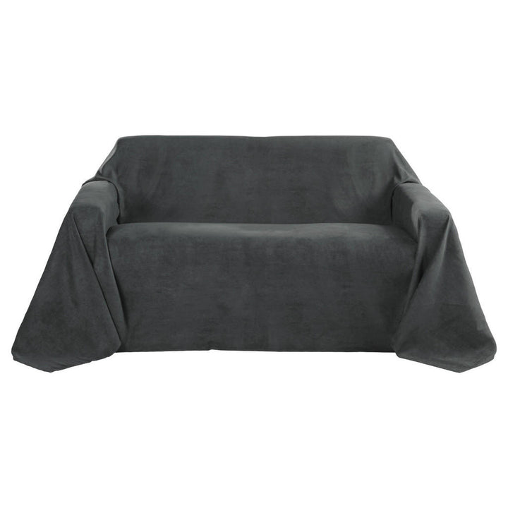Beautissu Tagesdecke, Anthrazit, Textil, 210x280 cm, S