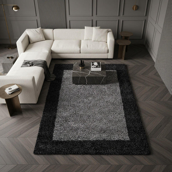 Kadima Design Teppich, Anthrazit, Textil, Rechteckig, 2