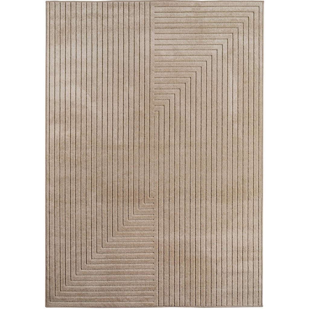 Kadima Design Küchenteppich, Beige, Textil, Abstrakt, R