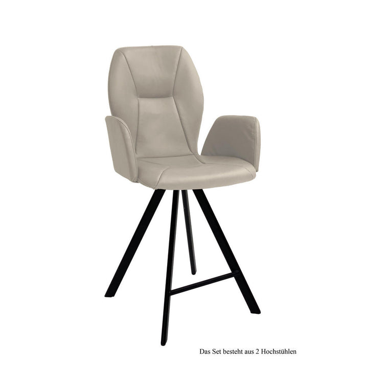 58aufmkessel Thekenstuhl, Natur, Schwarz, Kunststoff, 6