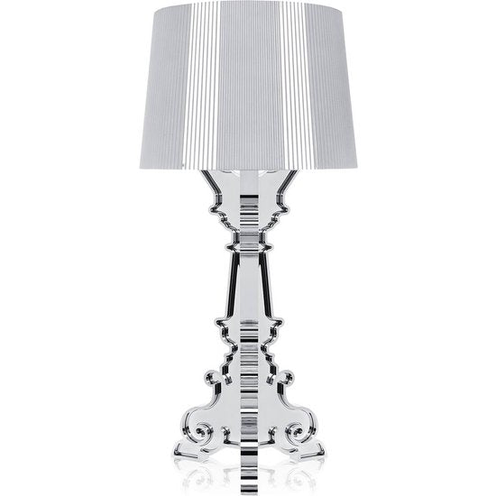 Kartell Bourgie LED-Tischleuchte, silber