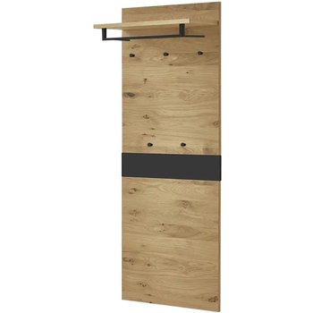 Woodford Garderobenpaneel Lina ¦ holzfarben ¦ Holzwerkstoff ¦ Maße (cm): B: 80 H: 183 T: 27.0 Garderoben &amp; Kleiderstangen