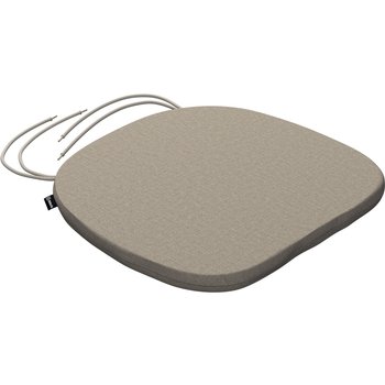 stuhlkissen marcus mit bindeschnur, 40 x 37 x 2,5 cm, living basic (162-47)
