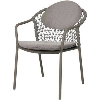 JOOP! JOOP! Dining-Stuhl Knots ¦ grau ¦ Maße (cm): B: 61 H: 82 Garten Gartenmöbel