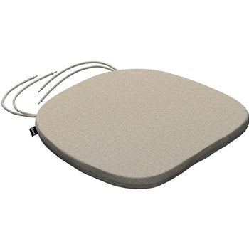 stuhlkissen marcus mit bindeschnur, grau-beige, 40 x 37 x 2,5 cm, amsterdam (704-52)