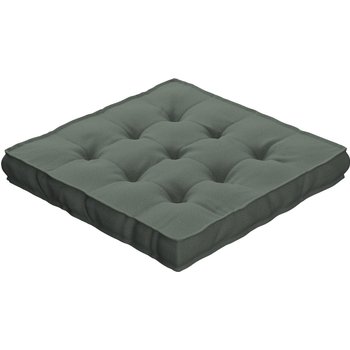 sitzkissen jacob mit handgriff, grün, 50 x 50 x 10 cm, bouclé (702-85)
