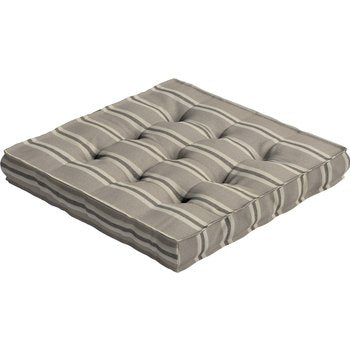 sitzkissen jacob mit handgriff, beige-braun, 40 x 40 x 6 cm, scotti (145-27)