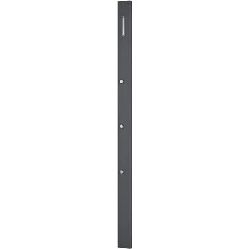 Wohnwert Garderobenpaneel Nicolo ¦ grau ¦ MDF-Platte ¦ Maße (cm): B: 10 H: 165 T: 5.0 Garderoben & Kleiderstangen
